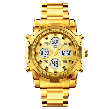 TACTIX MILITARY DUAL DISPLAY WATCH