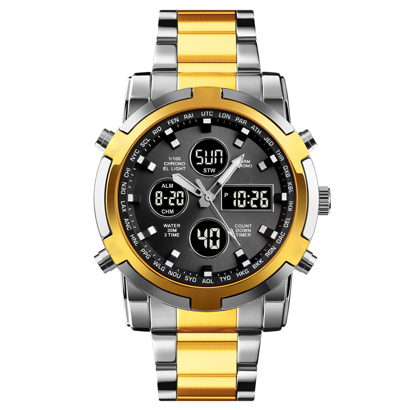 TACTIX MILITARY DUAL DISPLAY WATCH