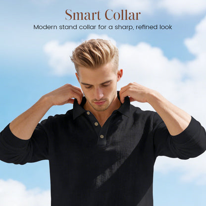 Men’s Casual Linen 2-Piece Set