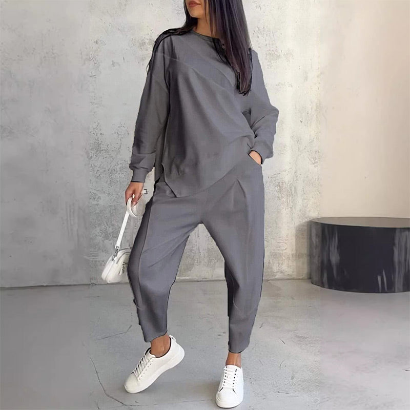 Elira Asym Knit Set