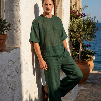 Men’s T-Shirt Pants Set